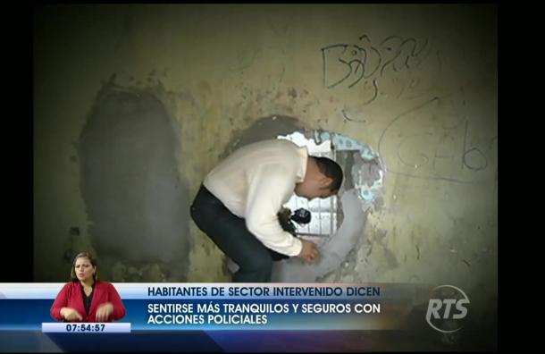 Destruyen casa en la ‘Bahía de la Droga’ en Guayaquil